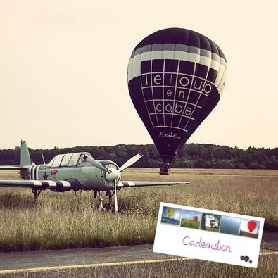 Offrez un bon cadeau pour un vol en montgolfière en Flandre - disponible chez Montgolfière Ardenne